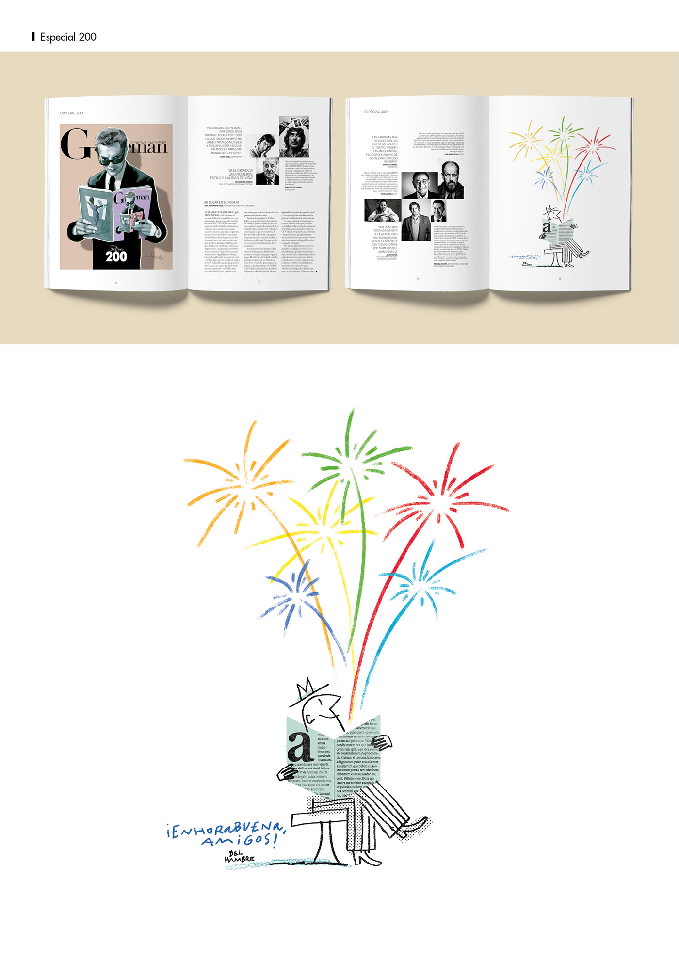 artwork digital illustration editorial Editorial Illustration magazine magazine layout Procreate