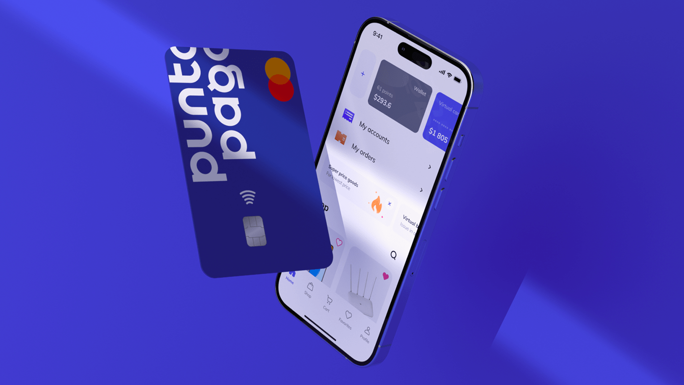 banking app Marketplace card finance UI/UX interaction motion graphics  Interface app user interface