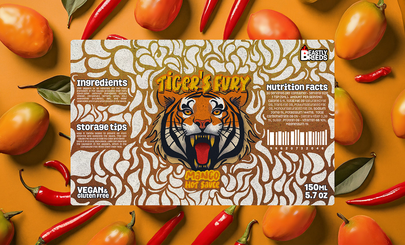 Packaging Food  spicy branding  visual identity adobe illustrator Adobe Photoshop product hot sauce
