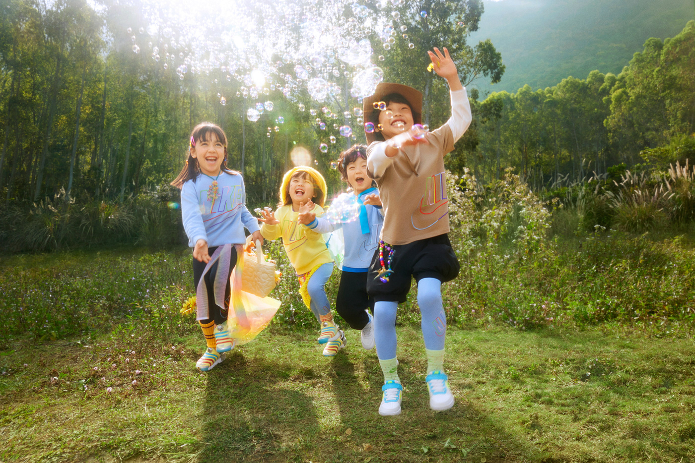 Advertising  blocproductions children kids Nature Nike Outdoor Photography  Production house productions