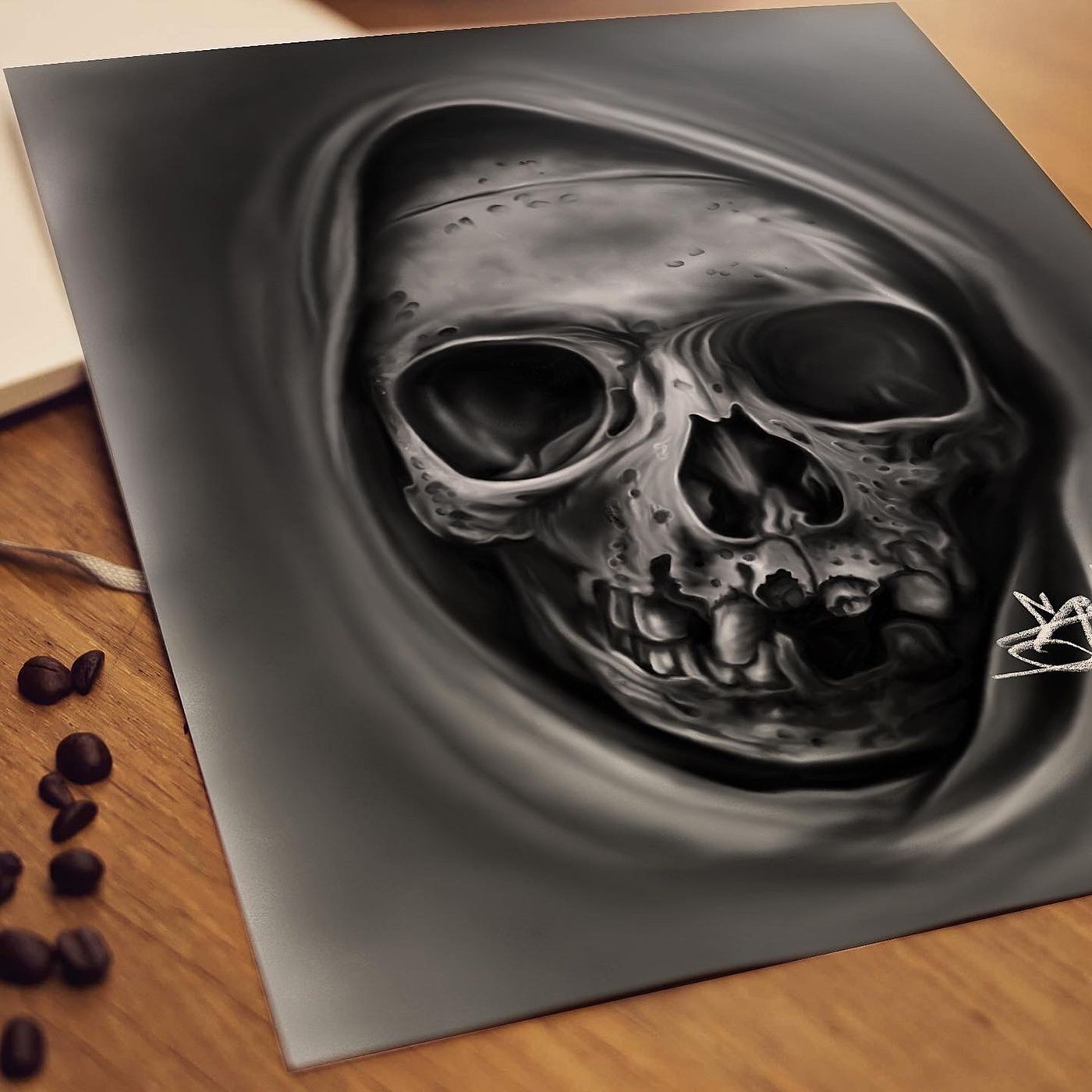 artist artwork darkart Digital Art  Drawing  ILLUSTRATION  skull Skull art skullart skulls