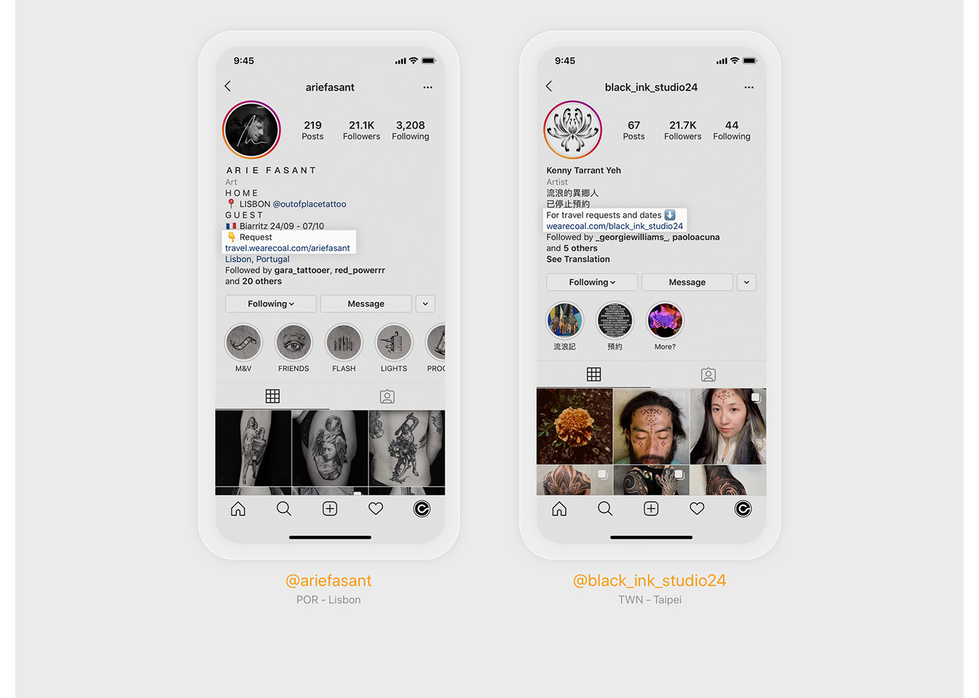 branding  Case Study coal graphic design  Mobile app start-up tattooing UI ux Web Design 