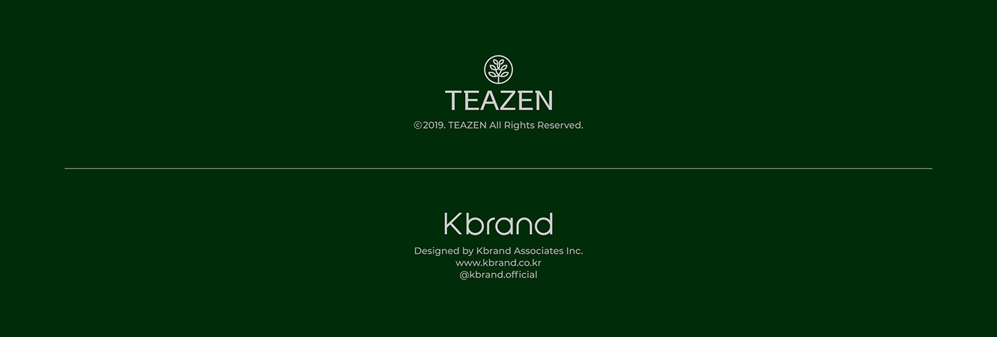 brandidentity Corporate Identity package tea tea branding Teazen