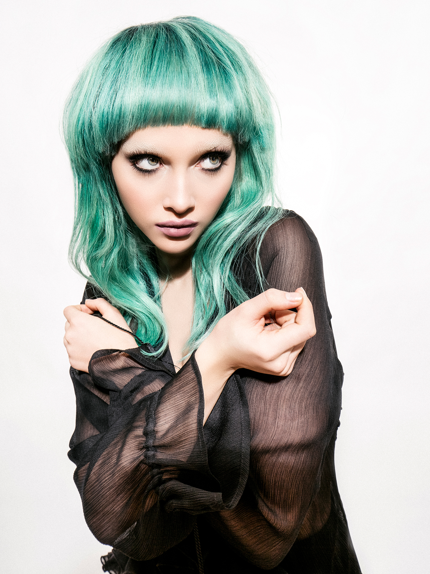 hair colour color hair stylist hair photography l'oreal JARRED Photography cosmetics beauty fashion photography