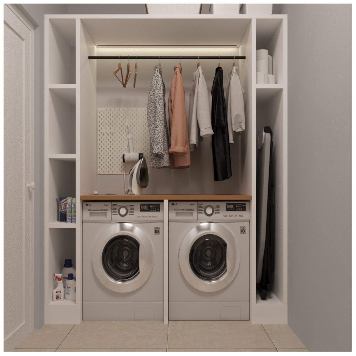 indoor home appliances interior design  architecture visualization 3D 3ds max corona design