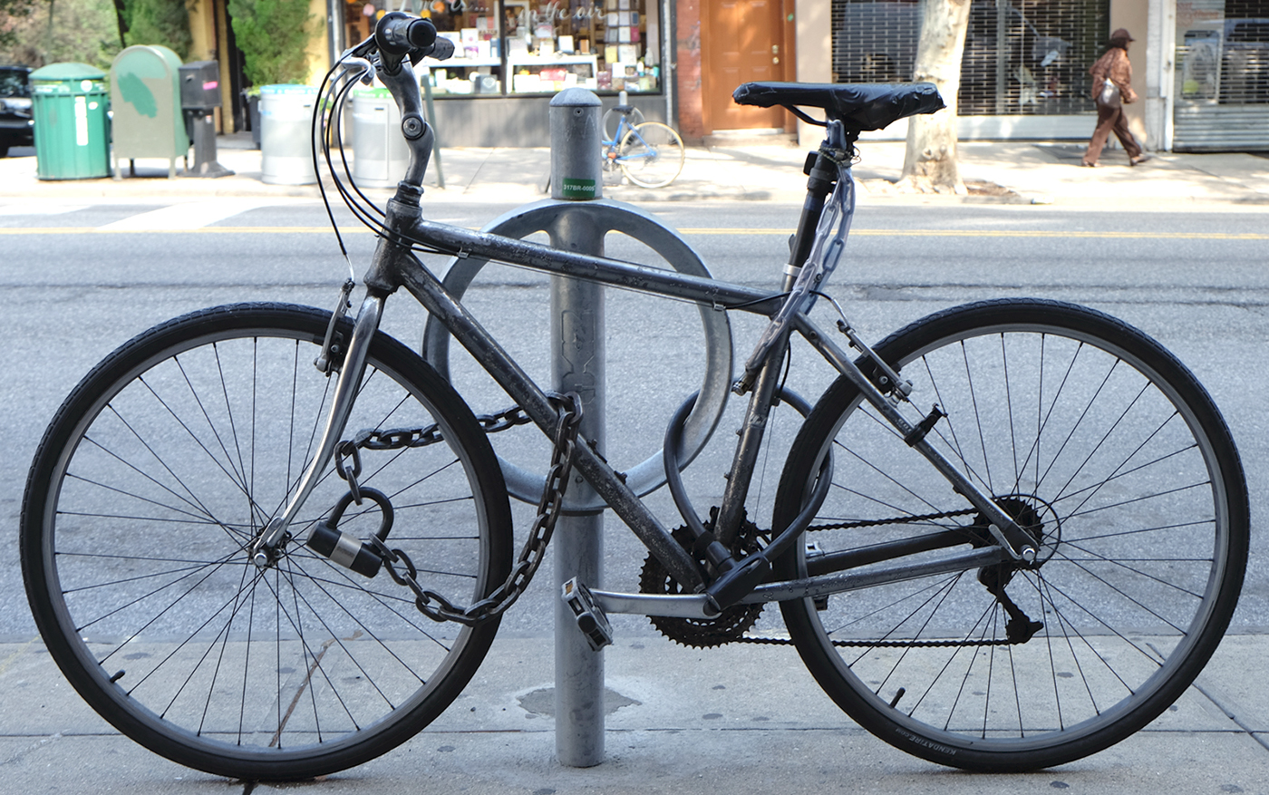 Bicycle Rack Ian Mahaffy nyc transportaion Bicycle iron sand casting