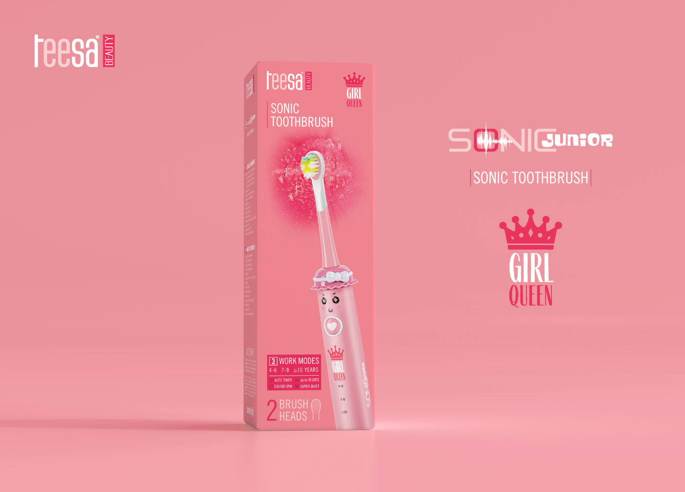 box branding  package sonic toothbrushes