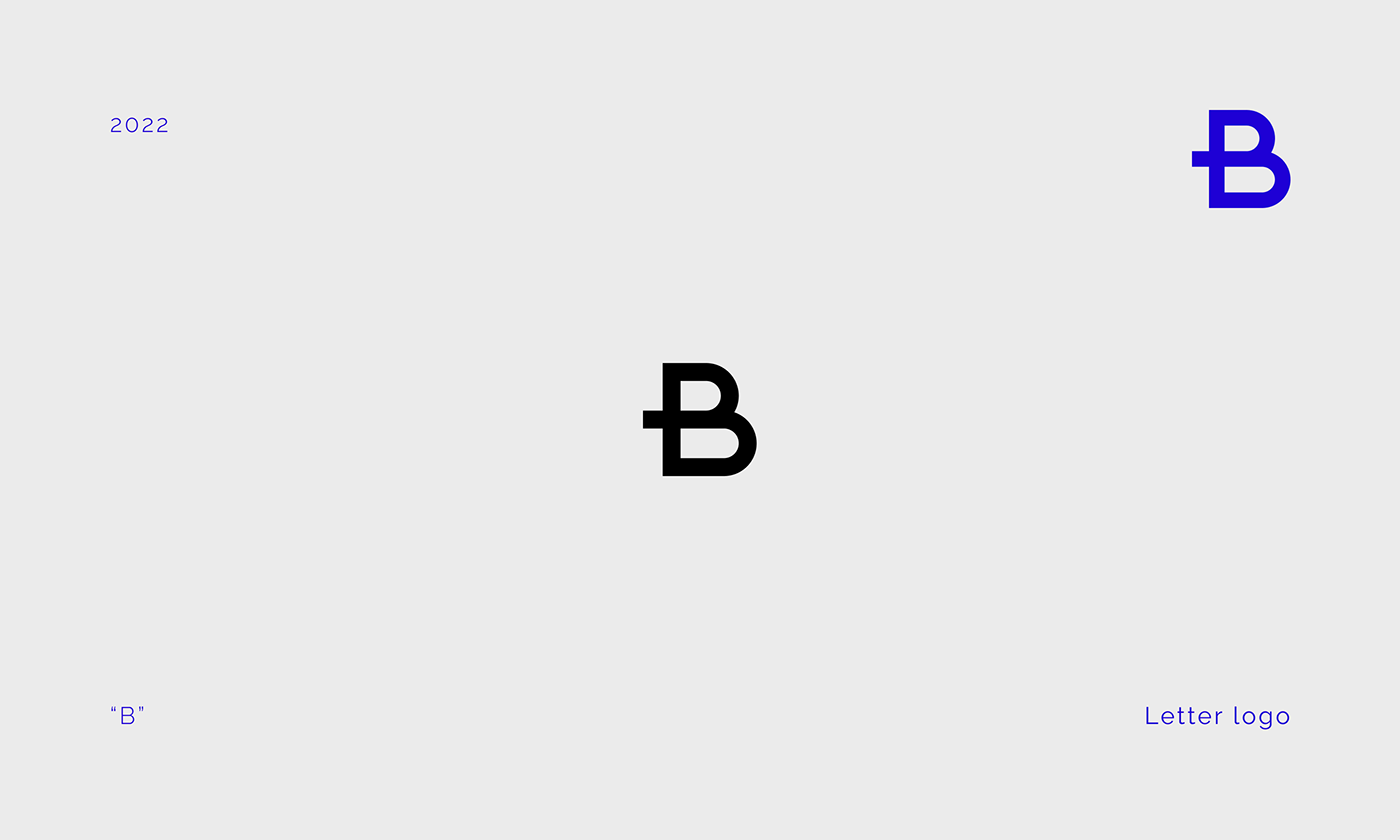 Letter logo for Daily Logo Challenge for a company called "B". 