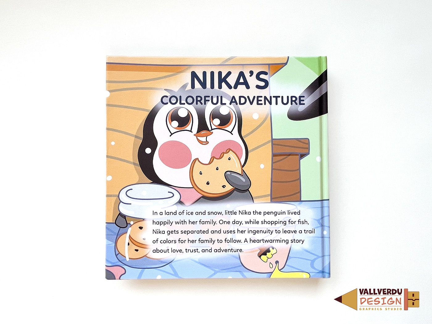 Nika's Colorful Adventure, Children's Book, Vallverdu-Design