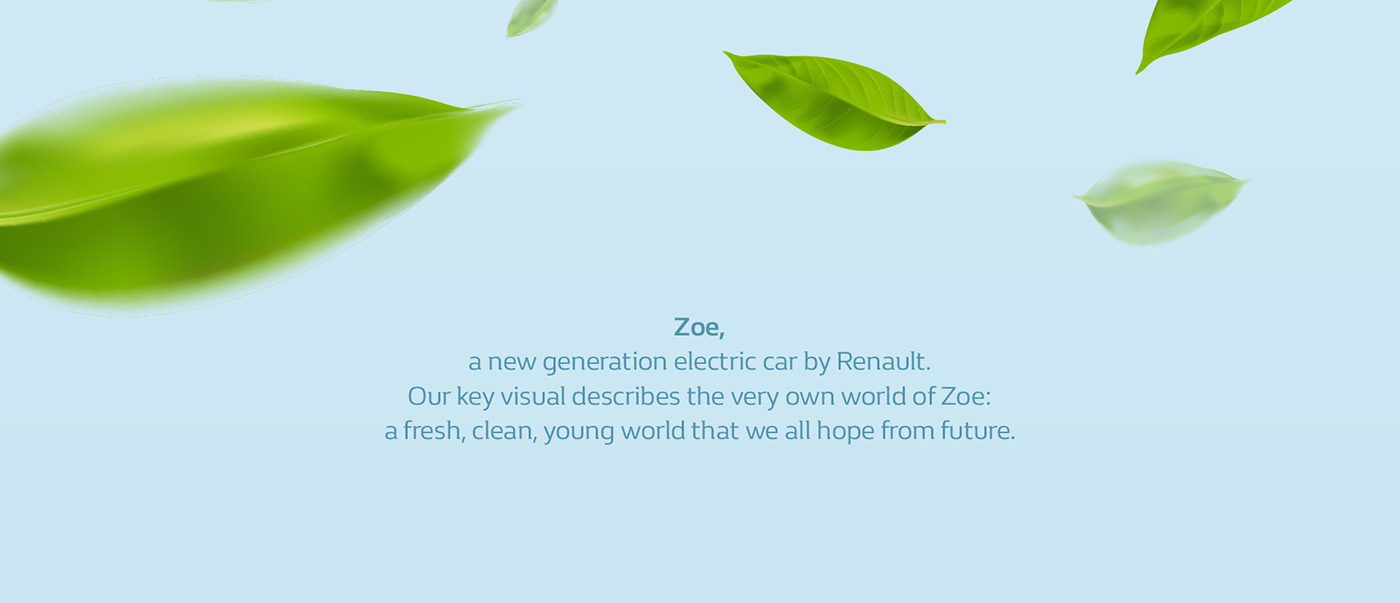 automotive   car Ecology hybrid print ad renault zoe