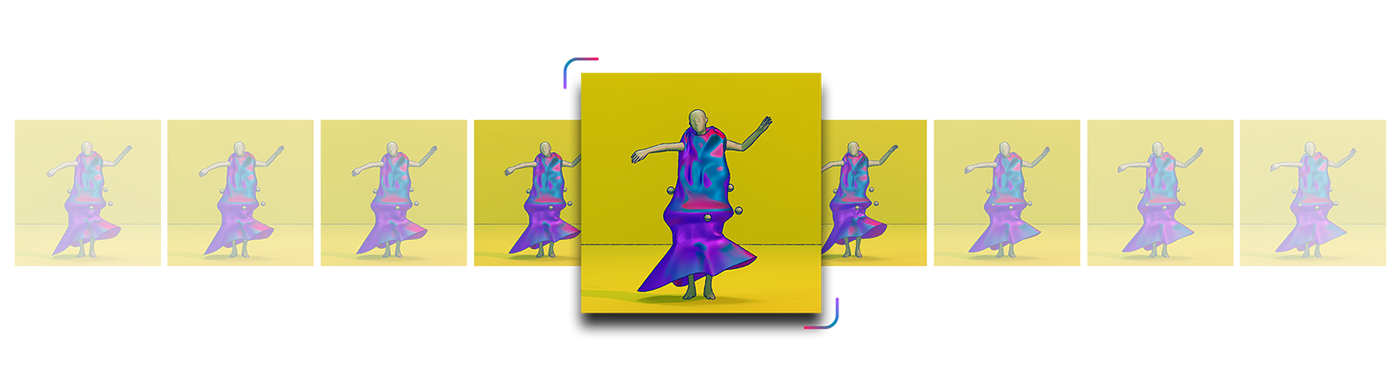 3dart artwork Character design  concept art cryptoart DANCE   digitalart nft nftart opensea