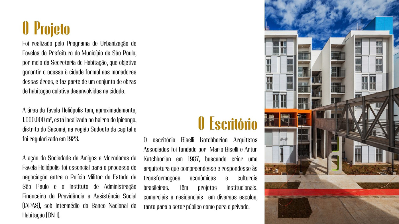 heliopolis arquitectura habitação social housing conjunto habitacional
