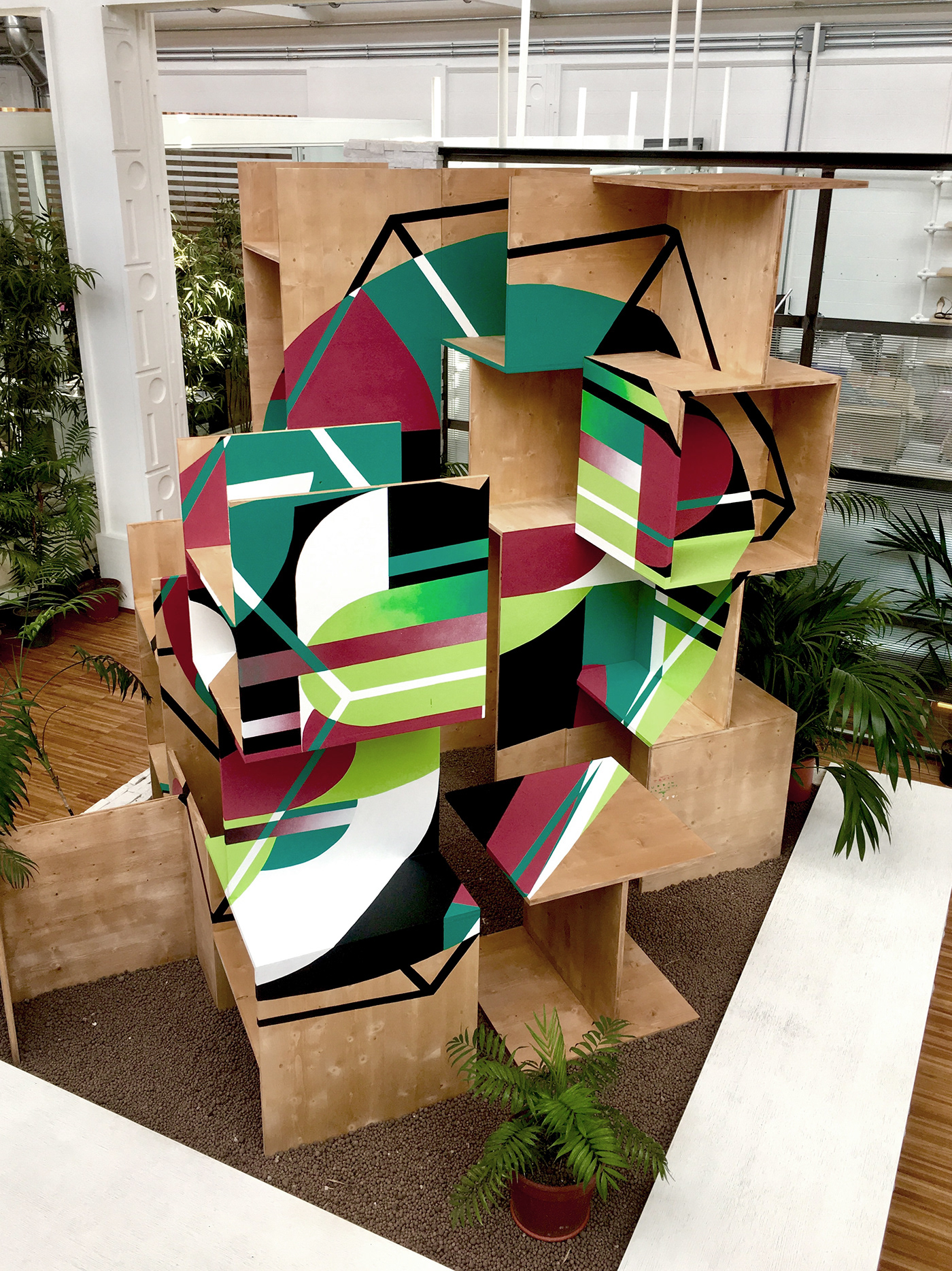 anamorph optical illusion 3DGraffiti abstract Street Art  truly wearetruly art contemporaryart brandsdistribution