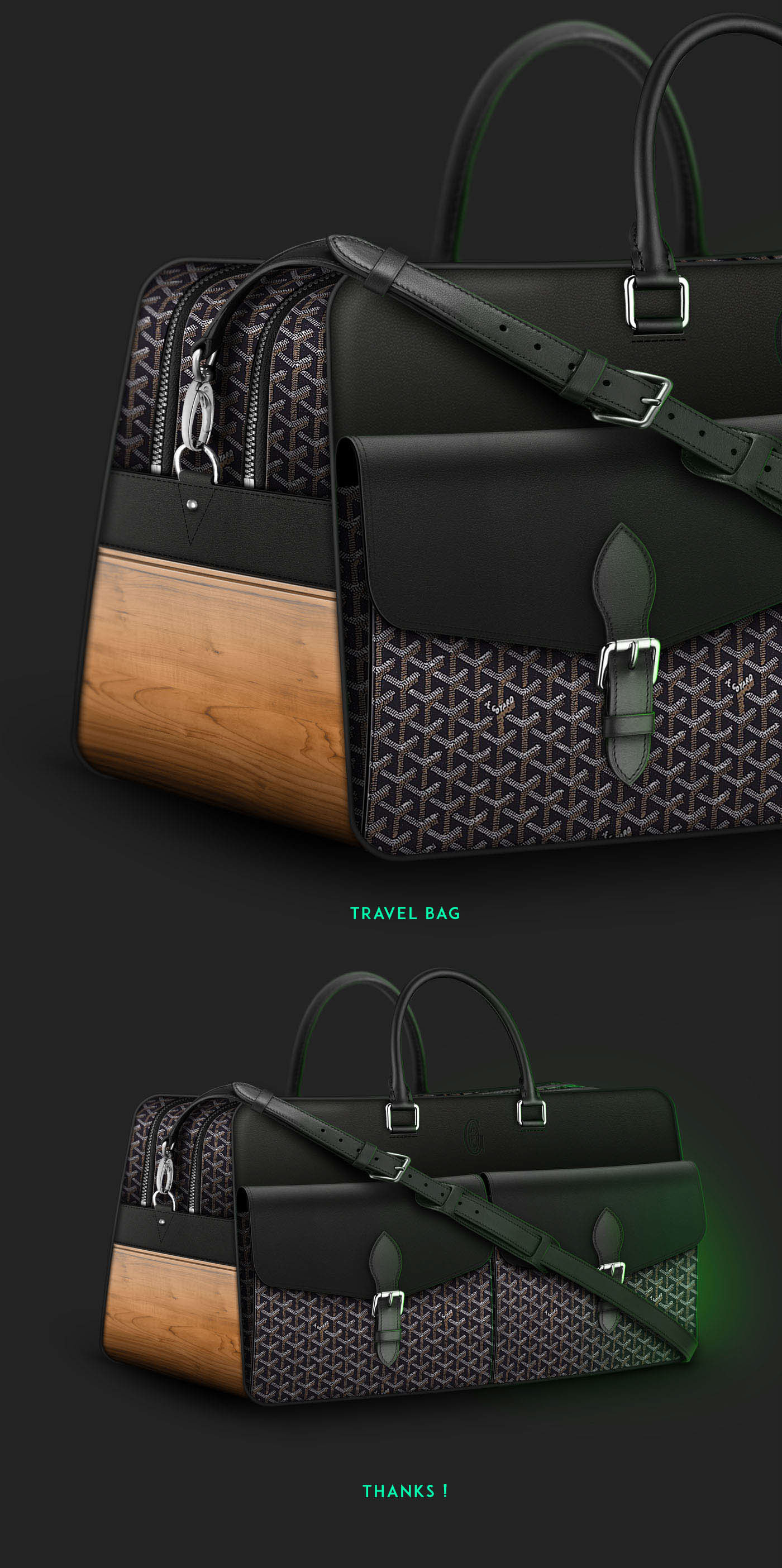 goyard bags rough design photoshop luxury accessories men leather canvas