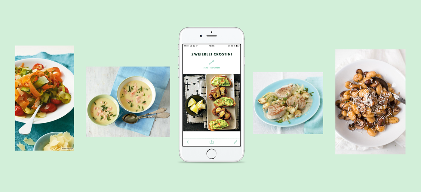 mobile application cooking ux UI ios Interaction design 