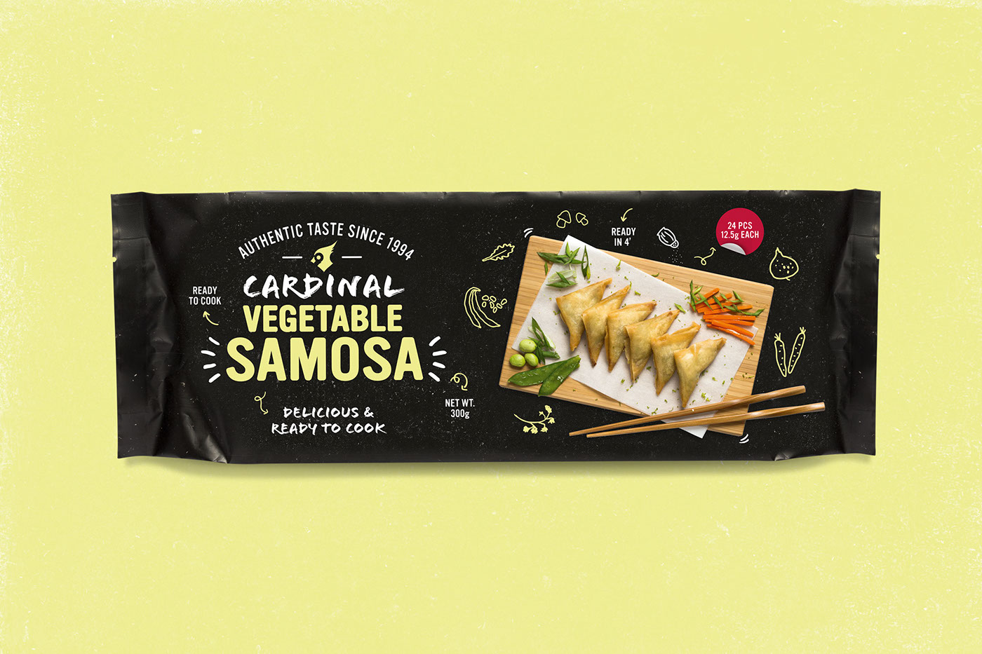 Packaging asian Food  sauces AG Design noodles spring rolls Money Bags