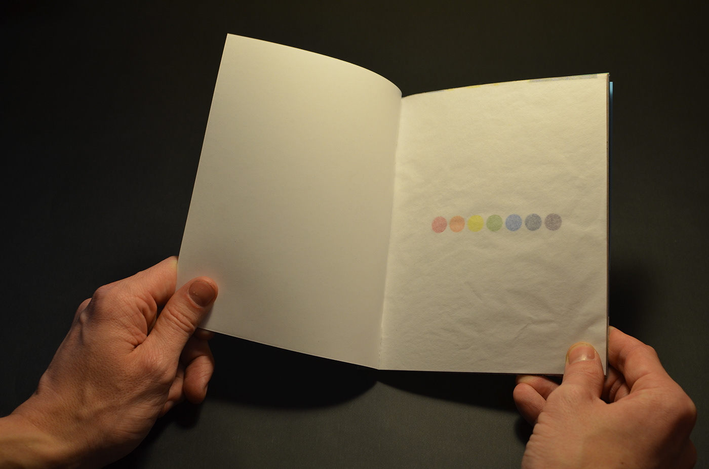 rainbow color type book
