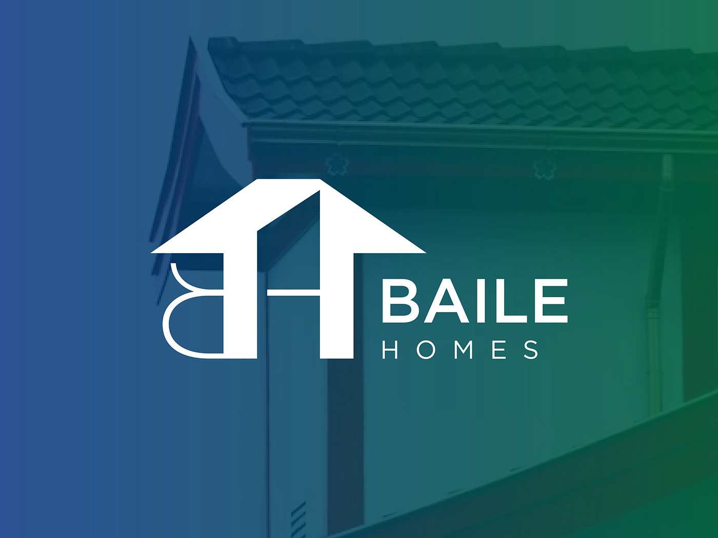 BH logo House Logo Home Logo real estate brand identity Logo Design visual identity b h logo b home bh house logo