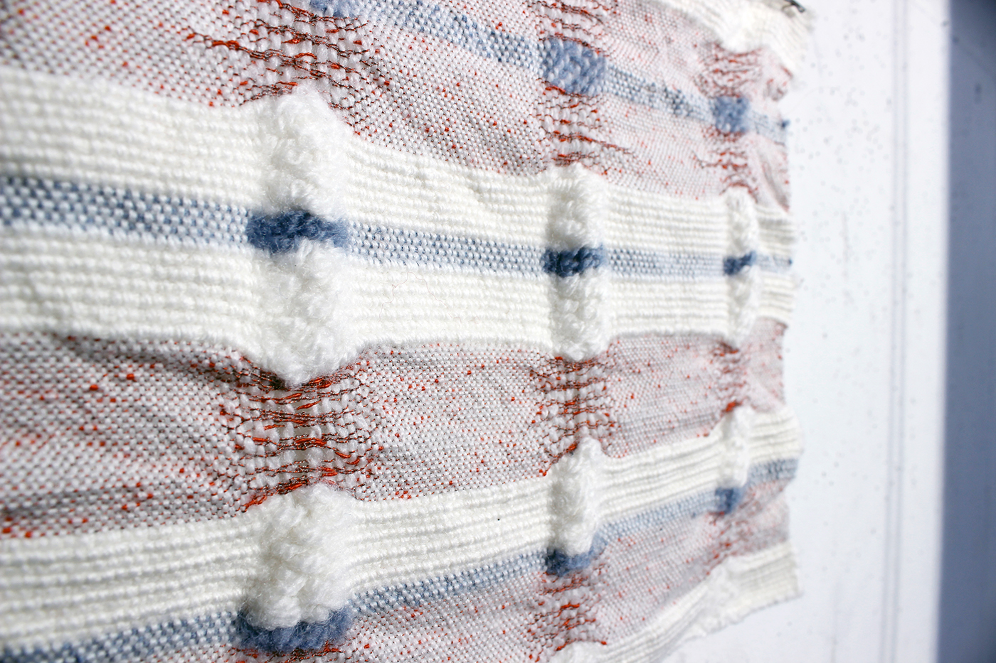 weaving wool samples Textiles fabric art
