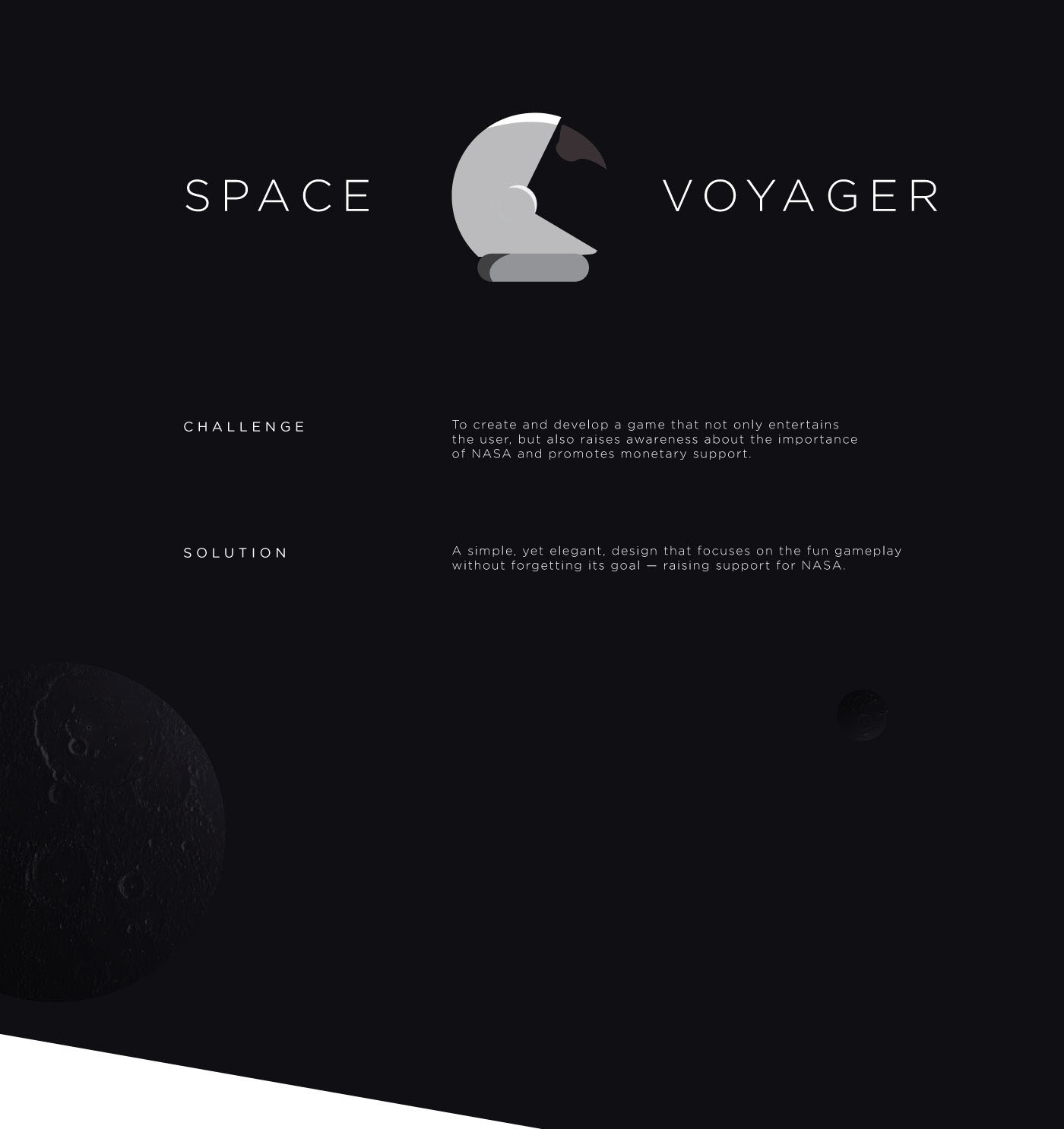 game UI/UX graphic design  app Space  nasa astronaut art direction  UI ux