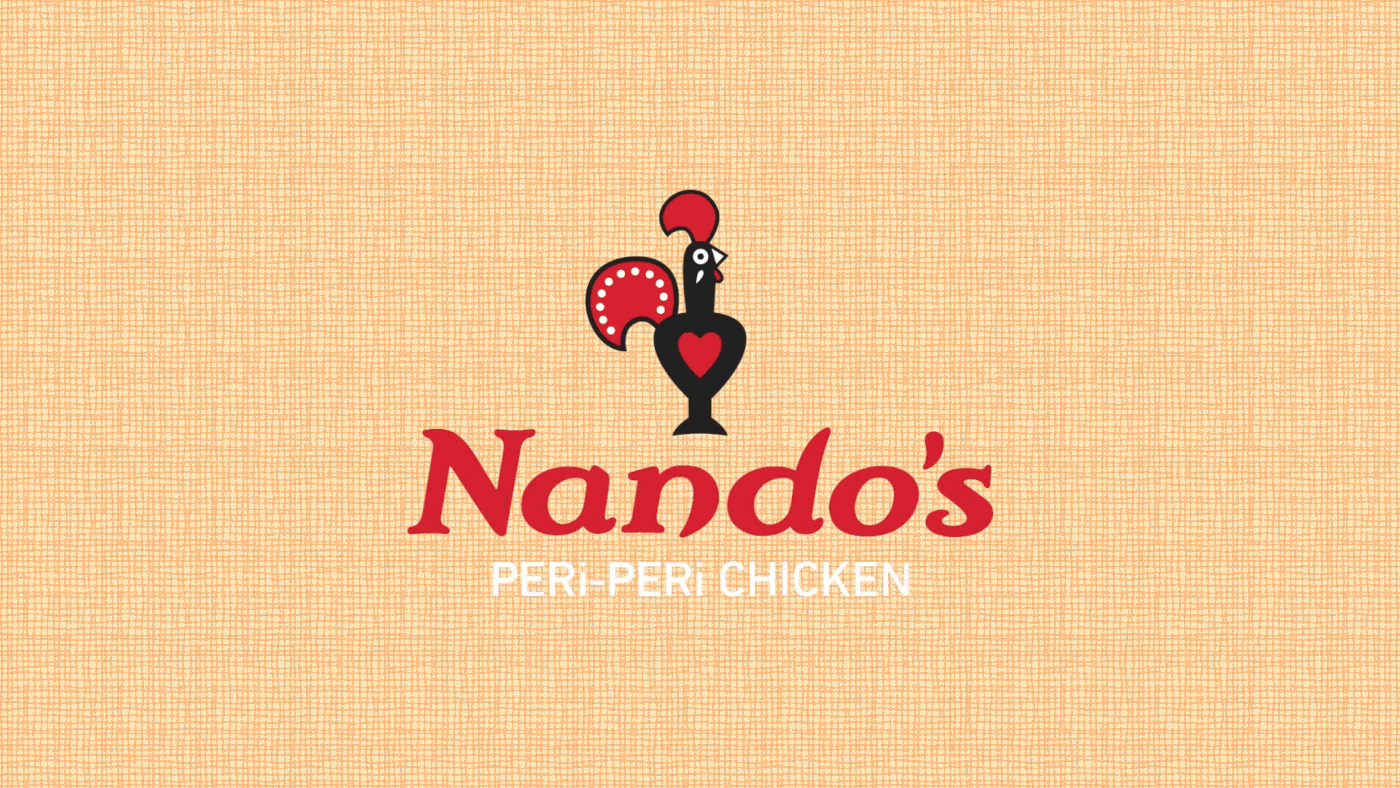 nandos restaurant online media Rooster Animated Banners south africa twitter facebook custom logo Food 