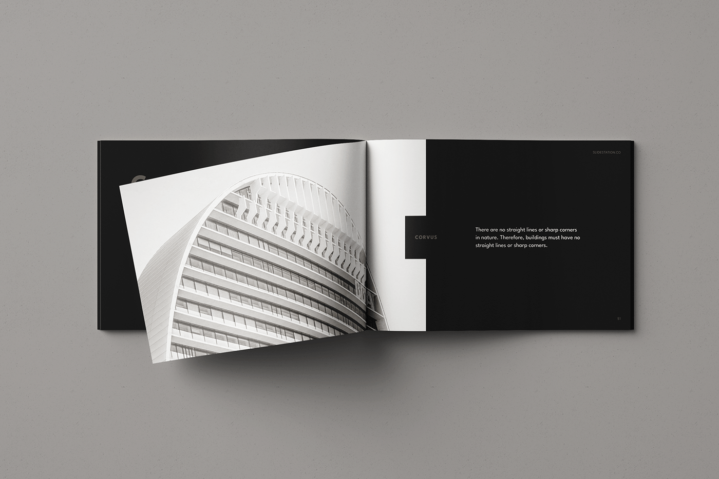 Affinity Publisher architecture company overview company profile dark indesign brochure Landscape Design minimalist Photography  publisher brochure