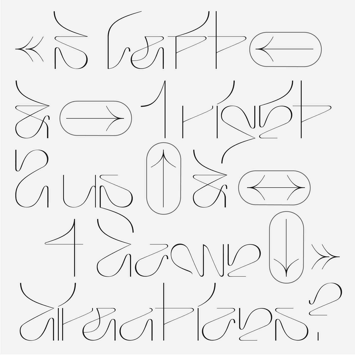 Typeface autarktypeface autarkfont autark typedesign