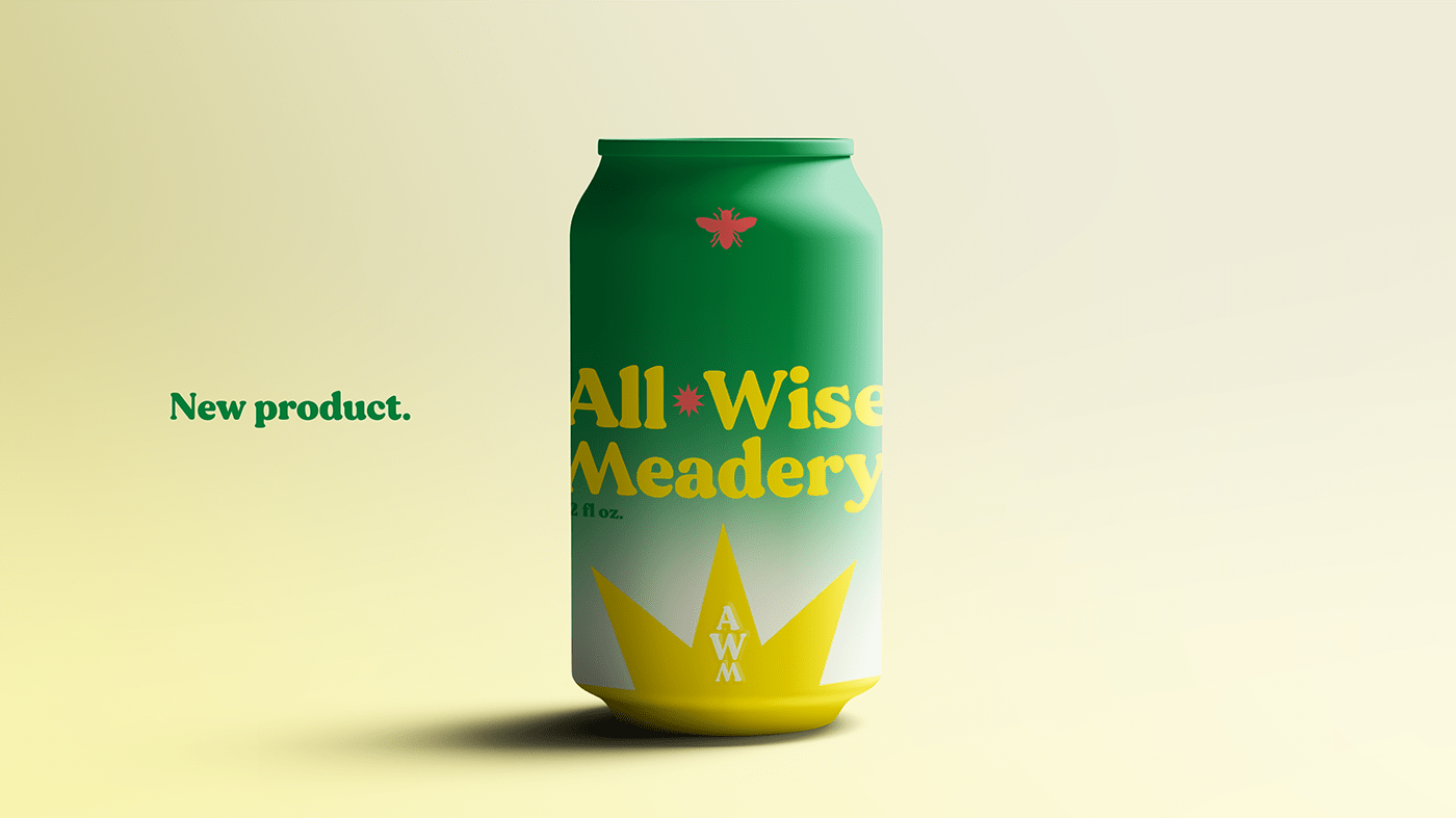 brand branding  mead meadery petsounds Rebrand rebranding vintage