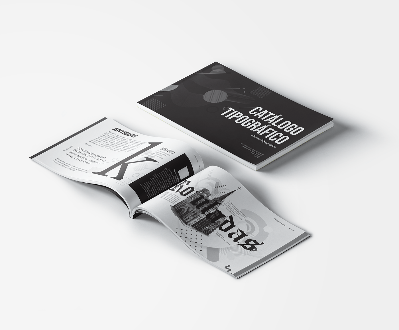 Diseño editorial Johnse rodriguez catalogo johnse Catálogo tipográfico