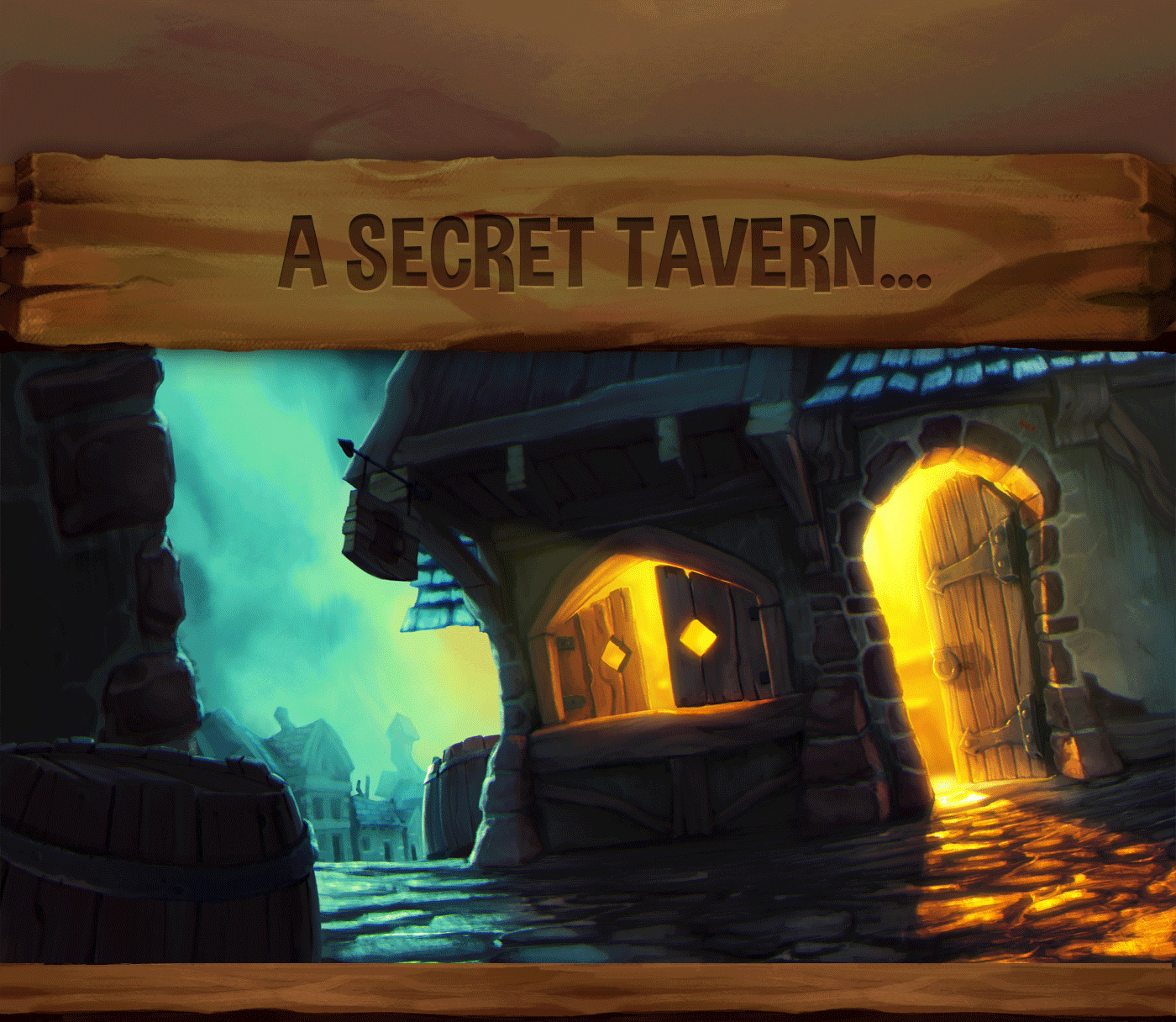 vfx motion graphics fantasy wizard Tavern beer storytelling   cinematic trailer