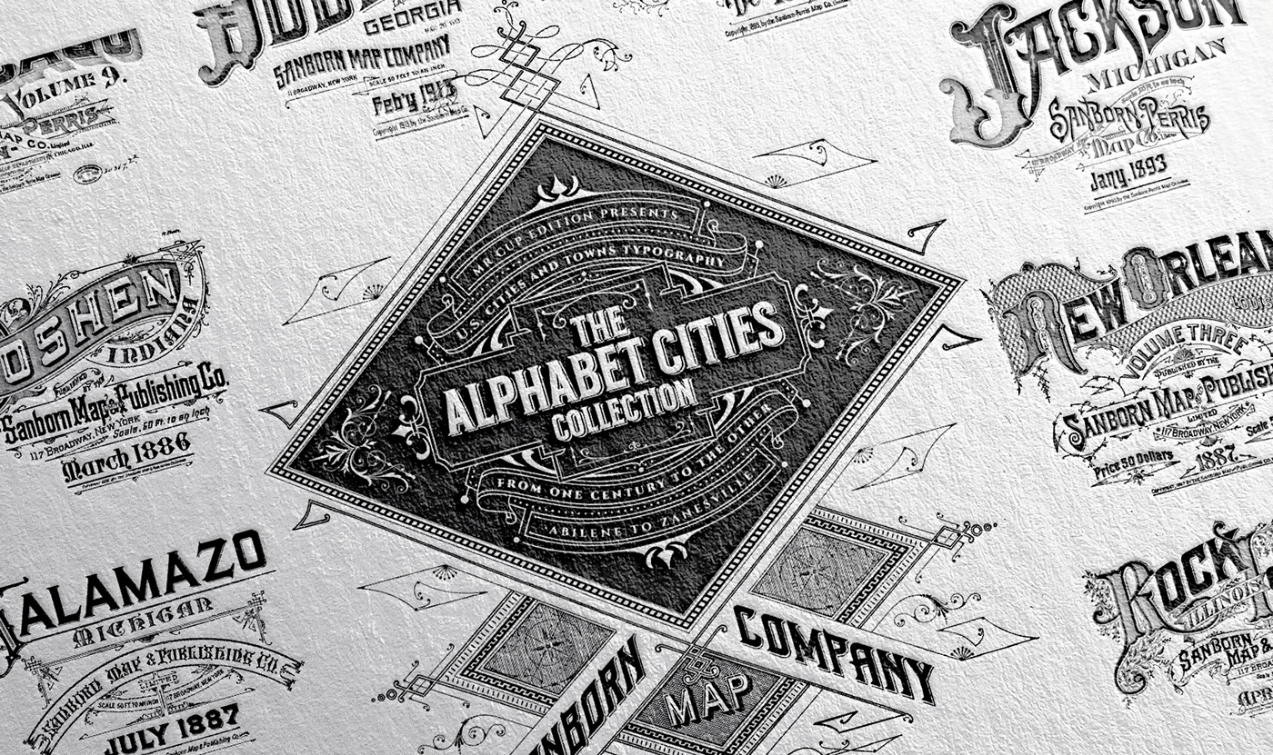 letterpress print sanborn maps