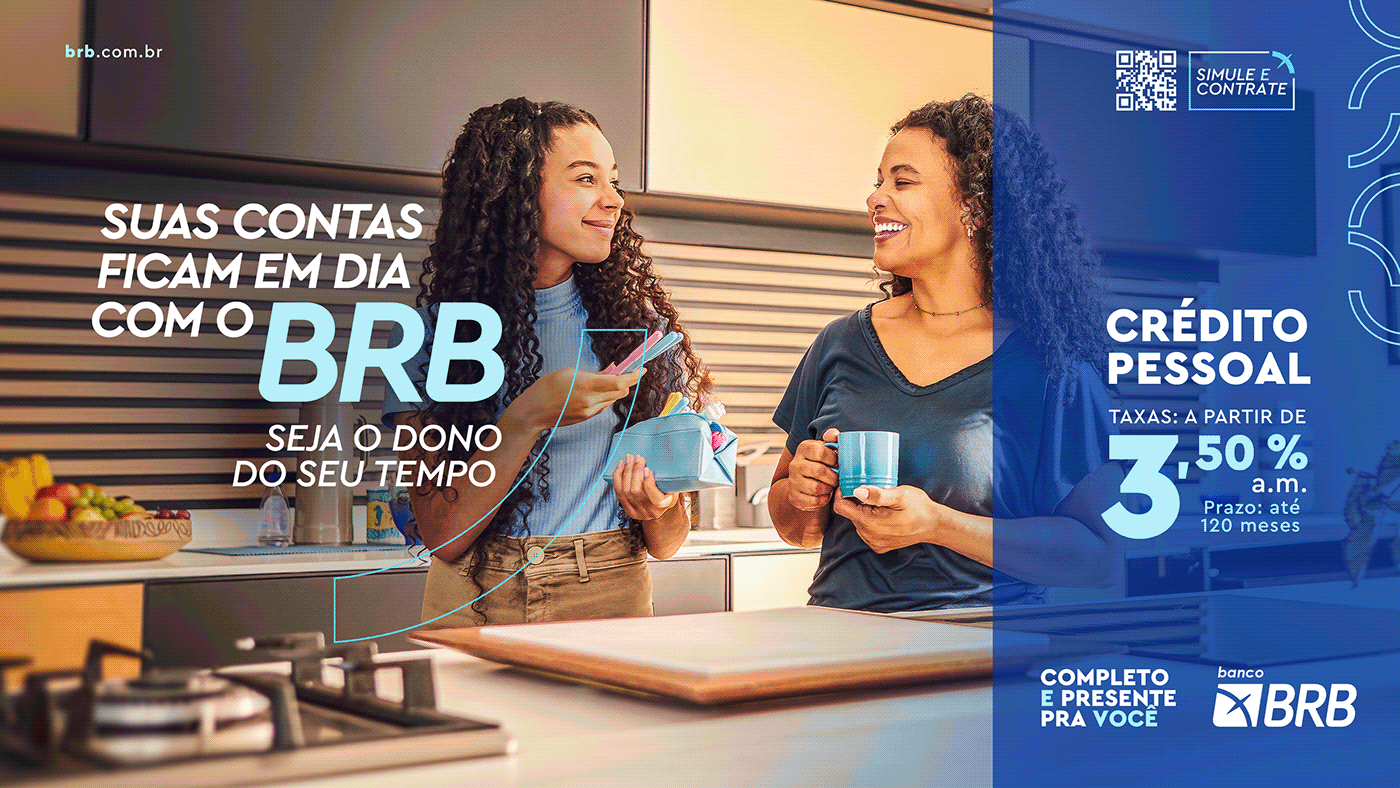 Banco de Brasília Bank BRB design Direção de arte