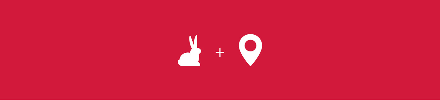 3D animation  art direction  branding  Corporate Identity courier graphic design  map rabbit