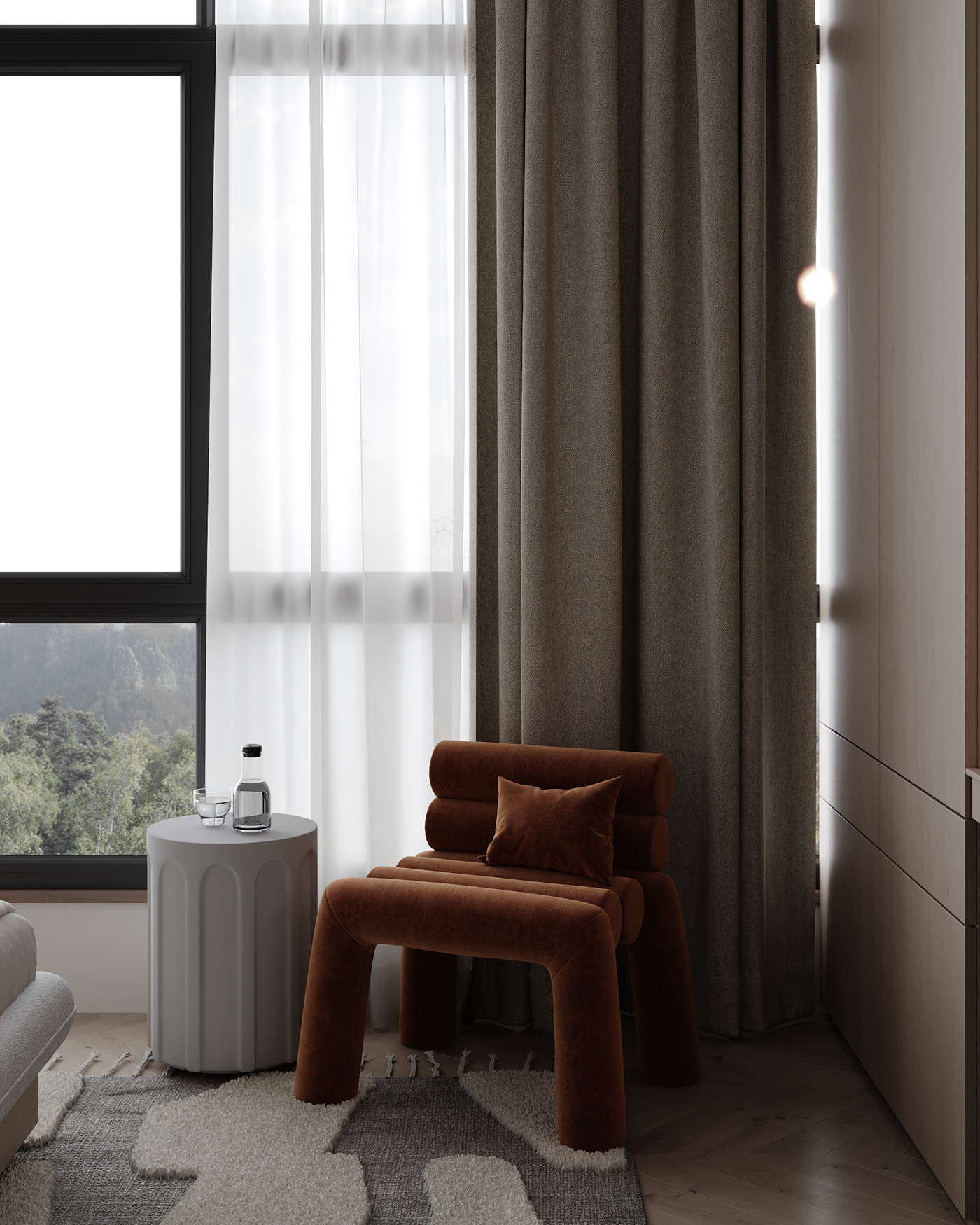 interior design  architecture Render visualization 3ds max modern boyroom kidsroom bedroom Minimalism