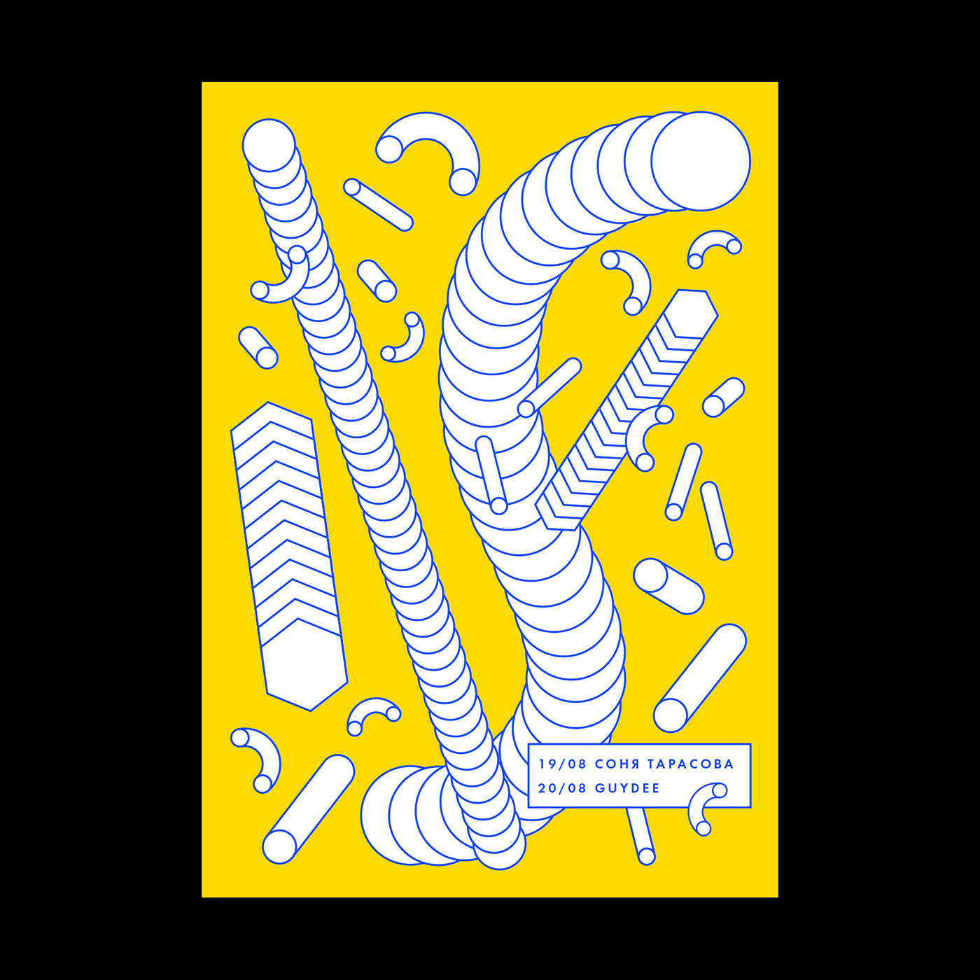 poster vector art typography   experimental minimal kseniia stavrova graphic design  Poster Design Typographic Design vector