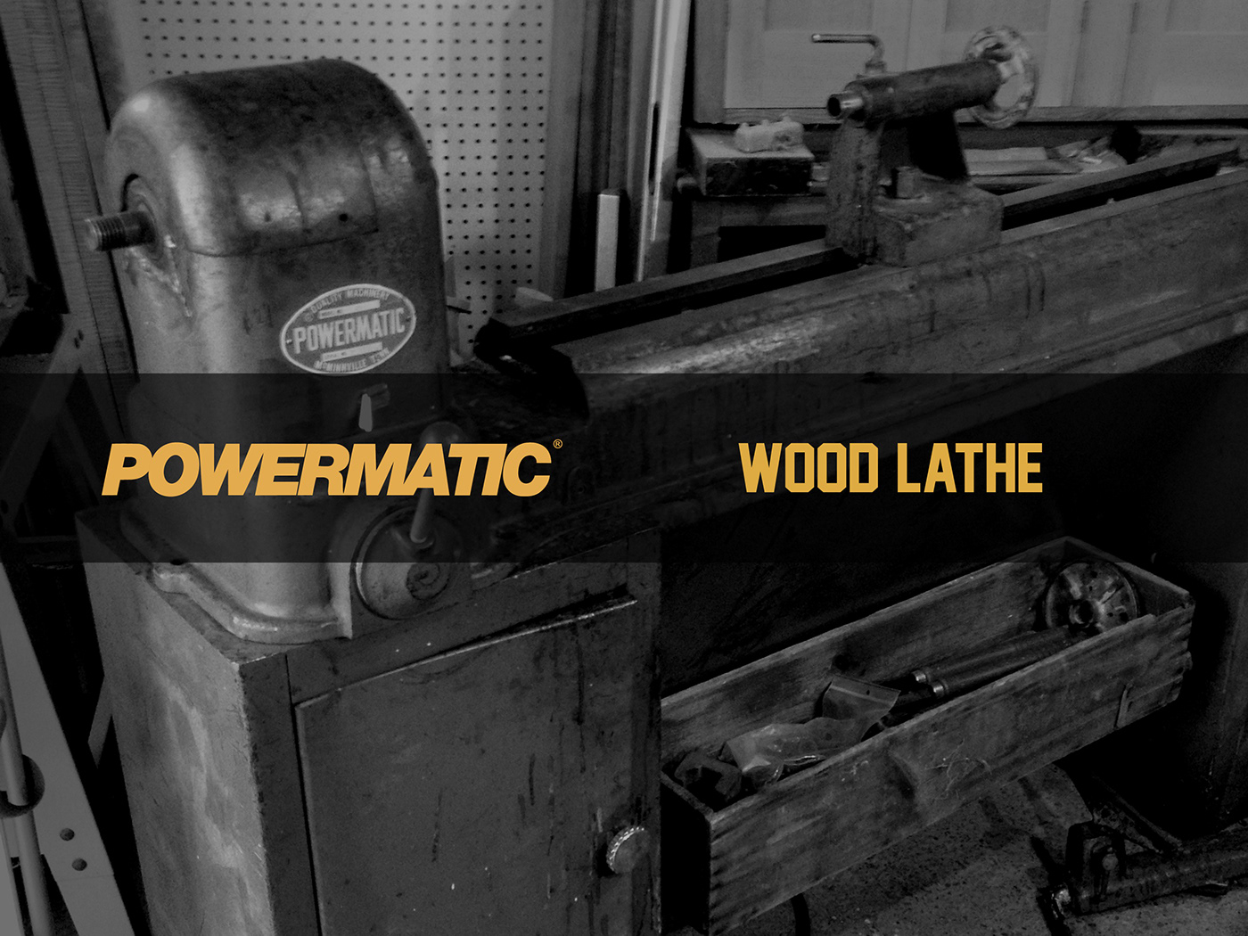 industrial design  lathe Powermatic turning wood woodworking