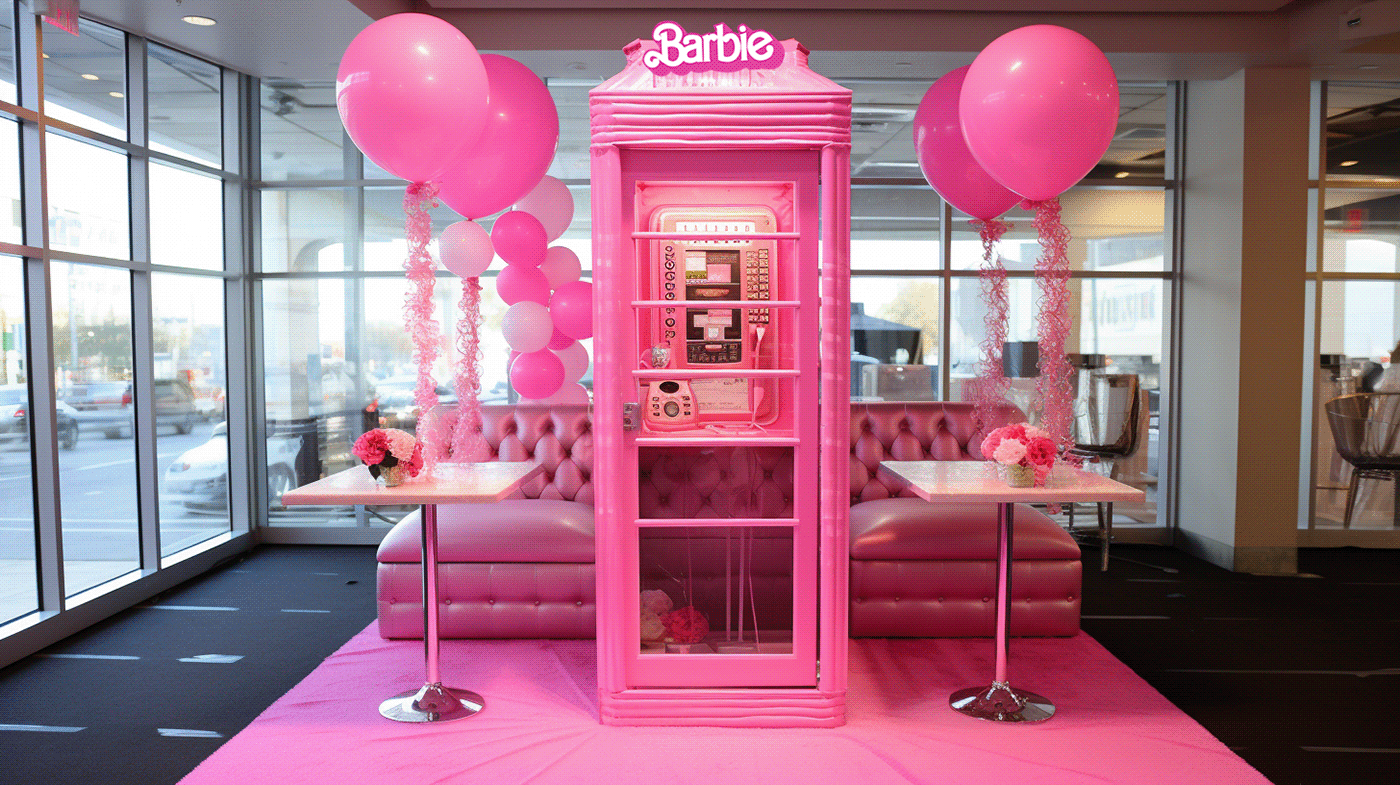 barbie Event marketing   Advertising 
