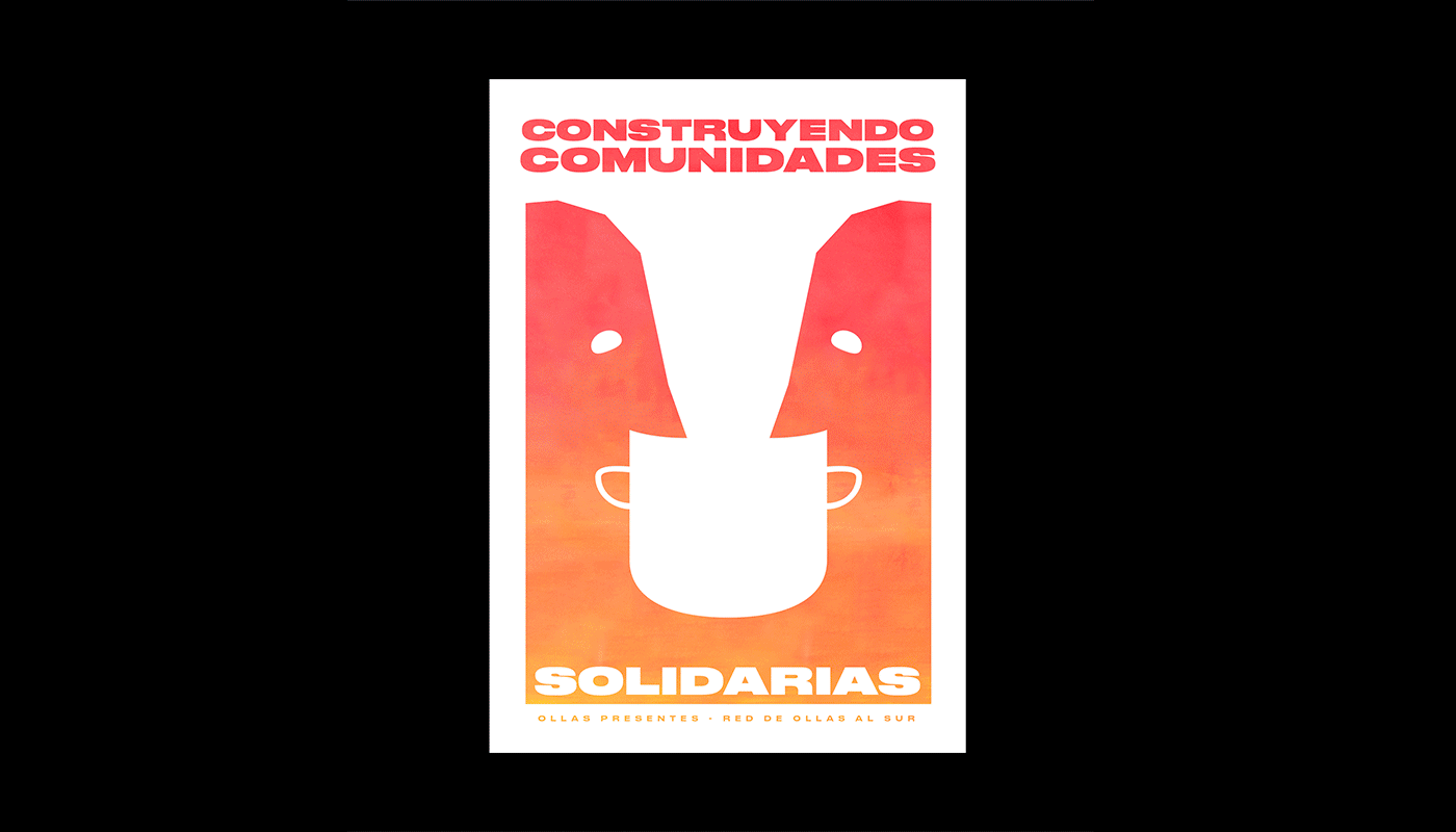 Afiches Diseño politico Diseño Social grafico ollas populares political poster poster