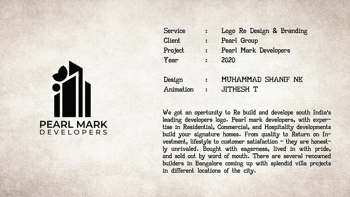 advertisement builders Creative Design Developers graphic design  logo muhammad shanif nk PEARL GROUP re branding re design
