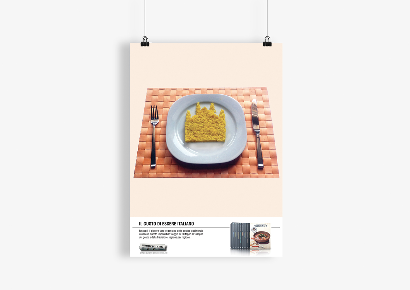 art and copy Communication Design design newspaper food design Italy art direction  Advertising  public adv