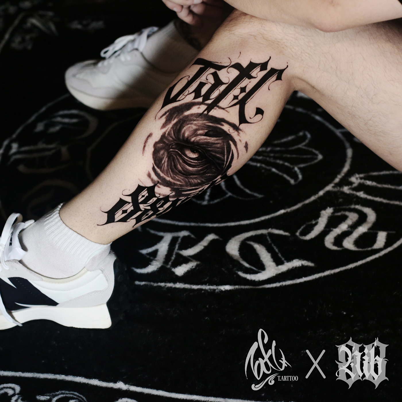 Calligraphy   customlettering Hannya tattoo tattoo design Tattooart tattoos