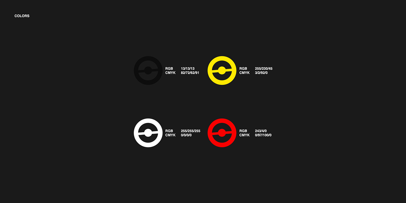 branding  logo Logo Design Pokemon Website