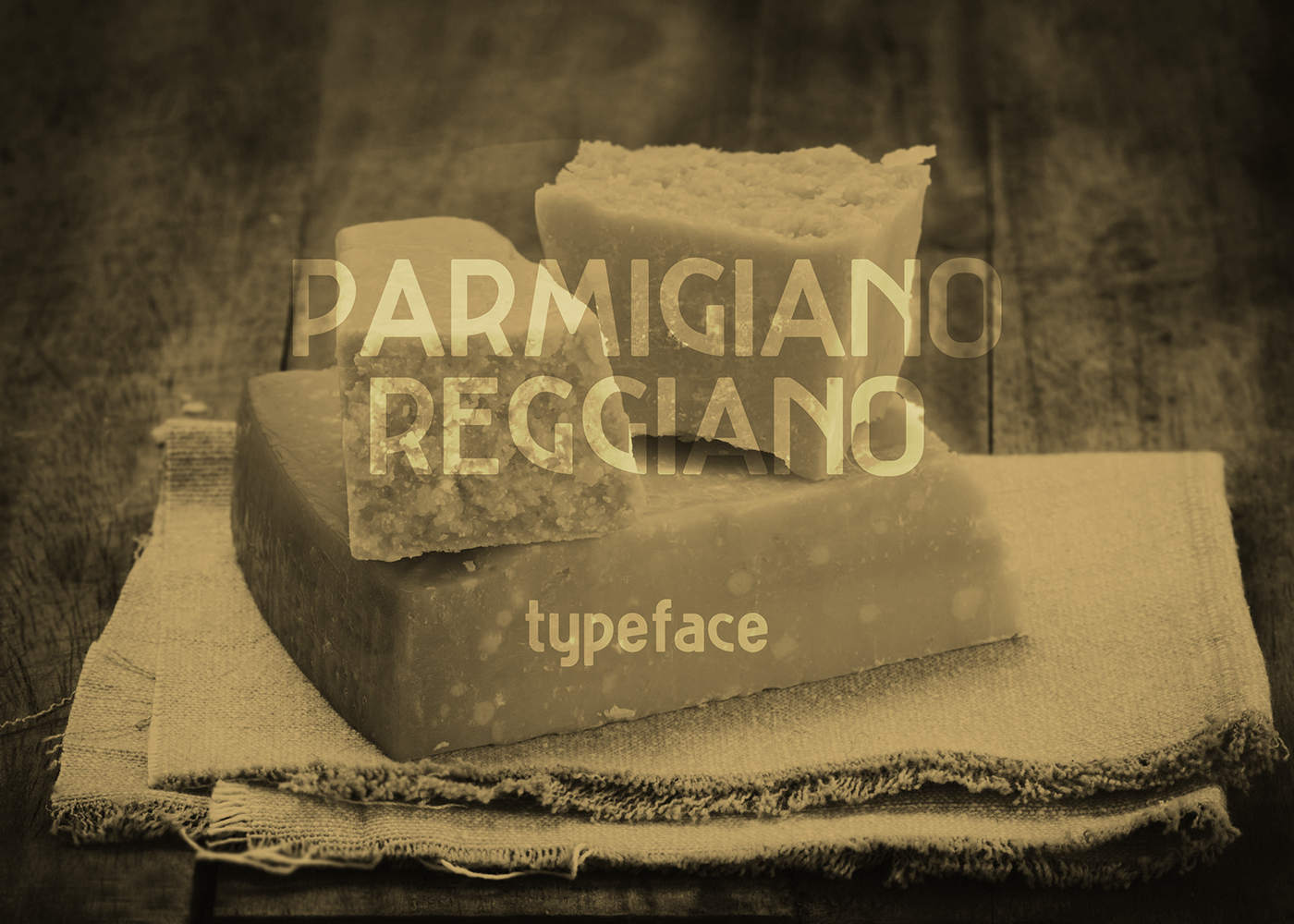 Typeface typography   parmigiano Reggiano branding  graphic design  font sans serif