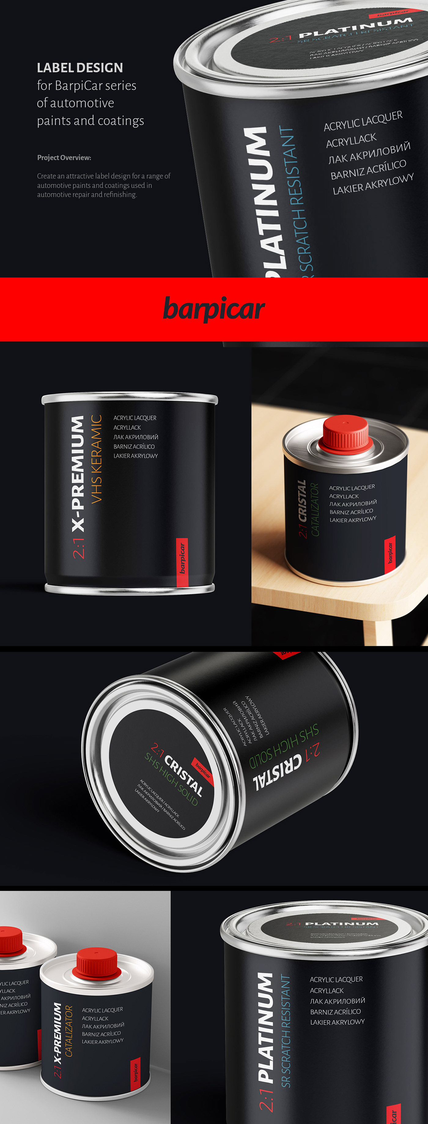 graphic design  label design packaging design product package Label Paint can design