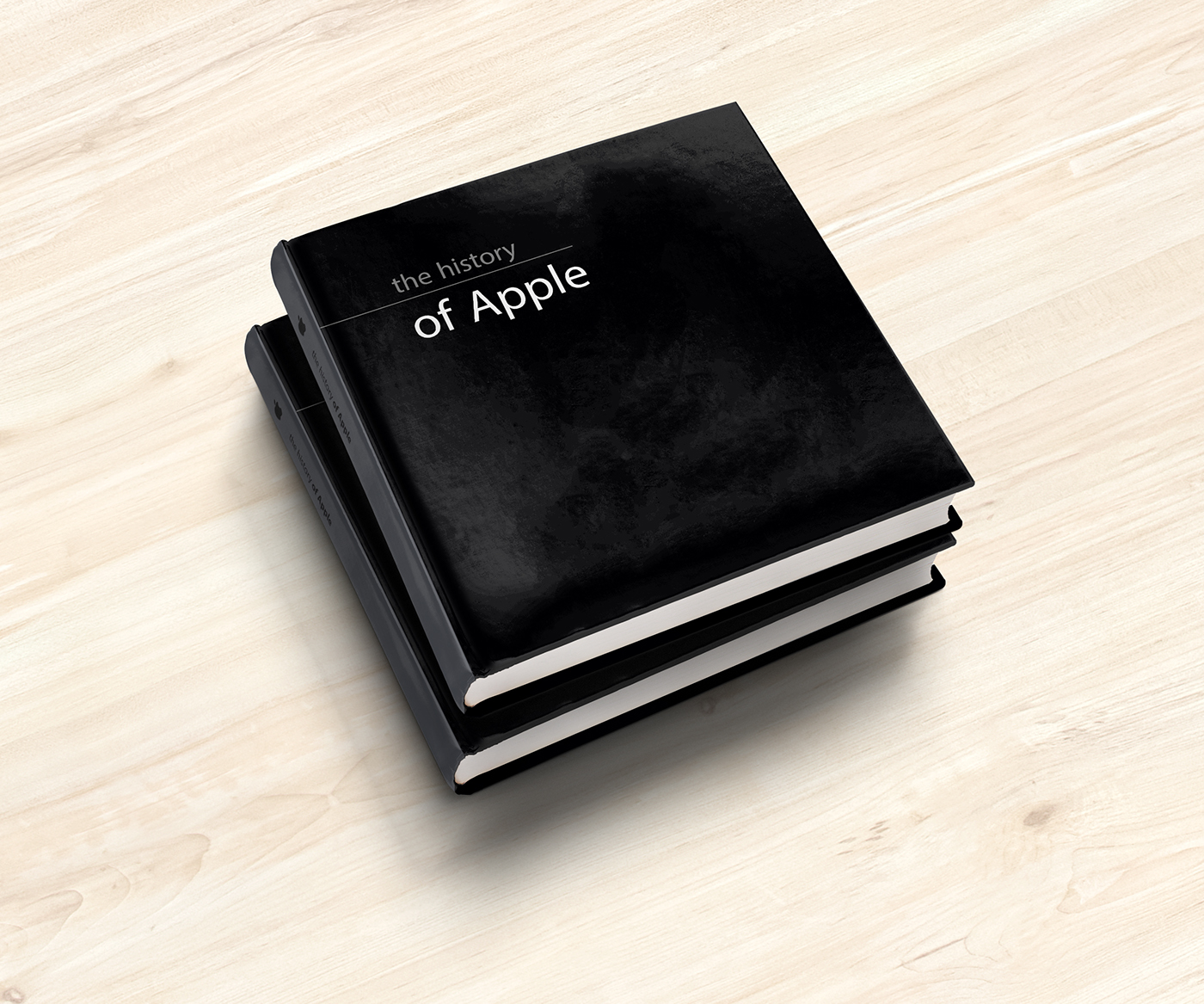 book design print Layout minimal apple simple clean