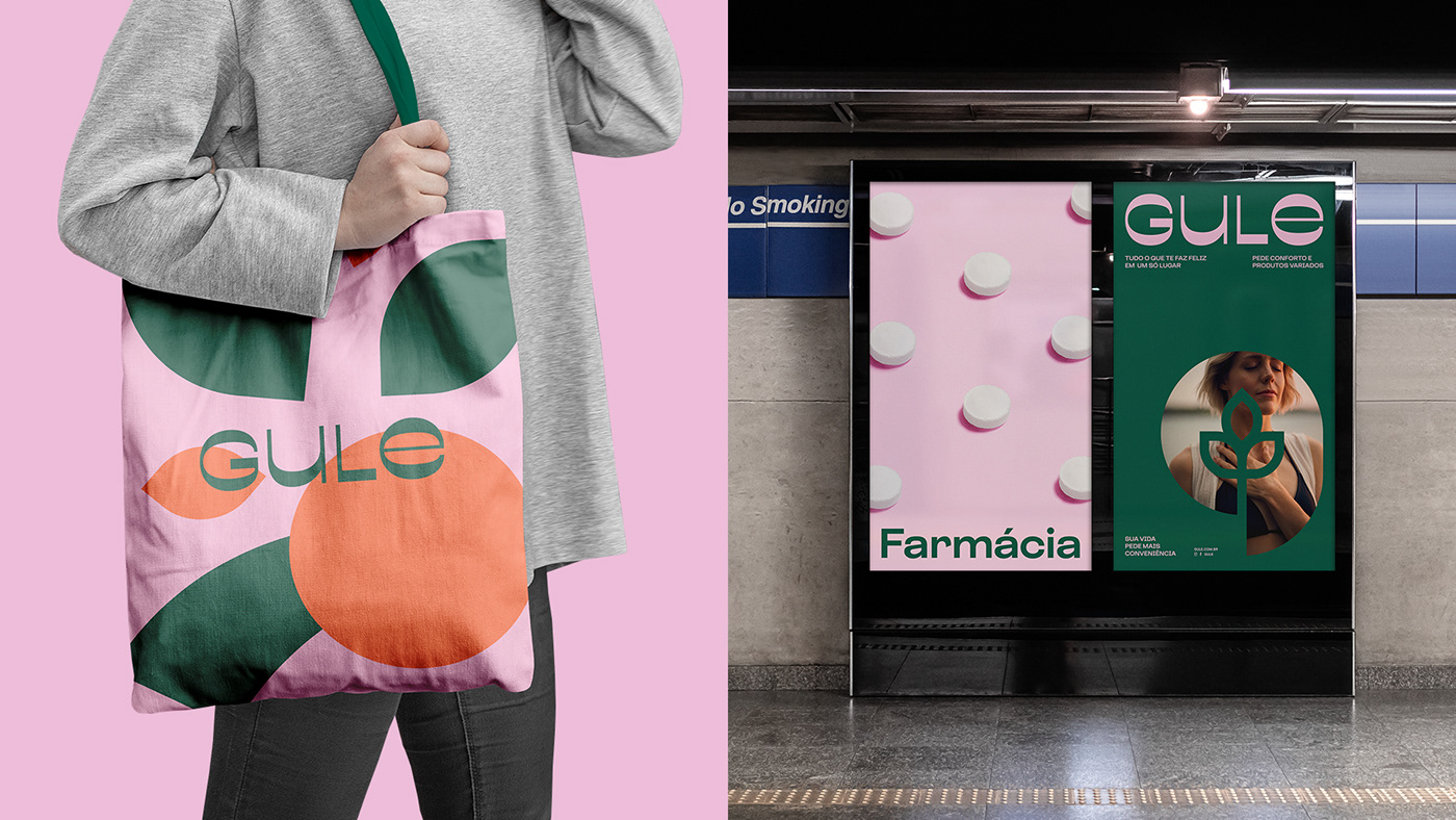 Alimentos branding  Food  mall marca supermercado visual identity