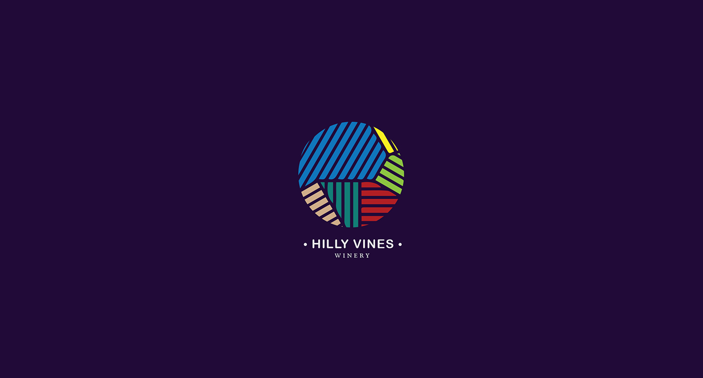 logo design wine sketch logos marks colorful graphic brand identity