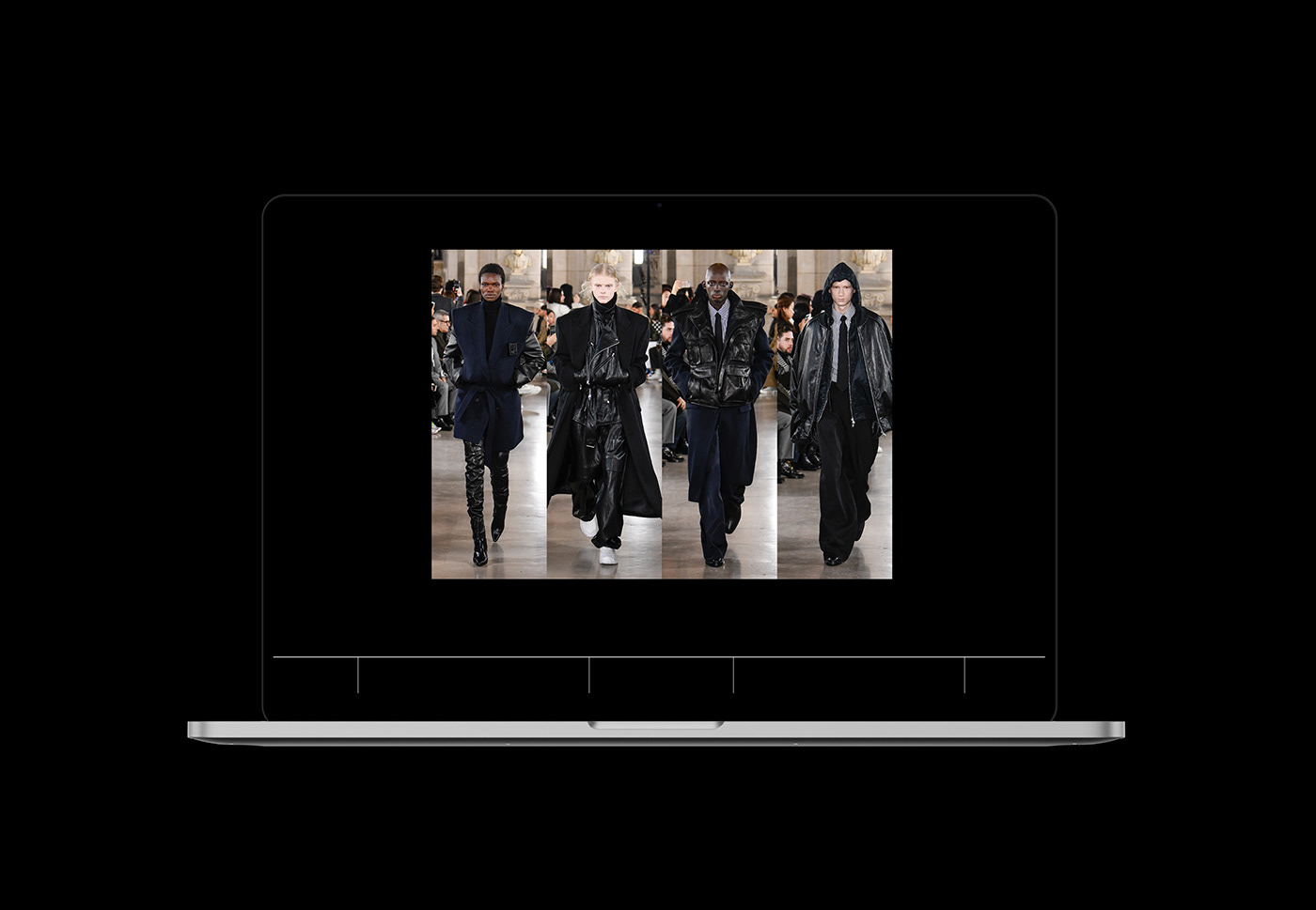 black dark ui Fashion  juun j korean luxury ui/ ux user interface Web Design  Website upgrade