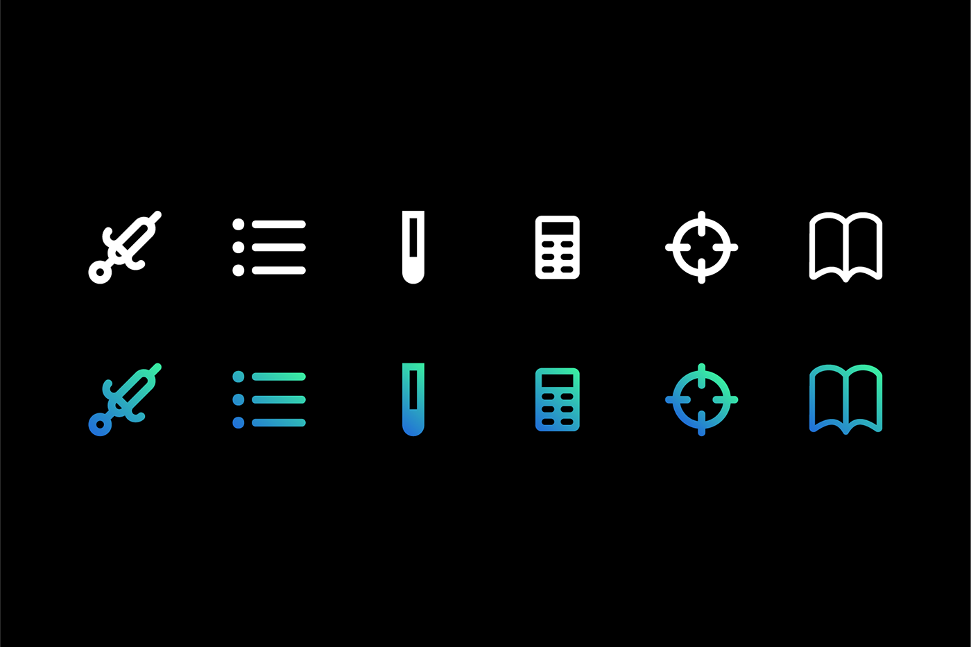 logo UI ux brand branding  gradient Icon guideline green tech