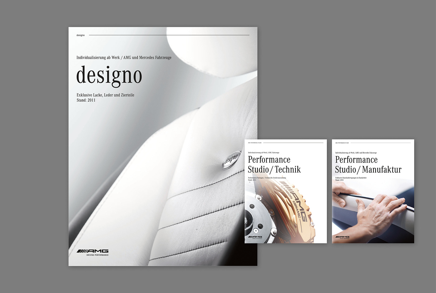 Mercedes-AMG AMG automotive   Katrin Horstkemper broschure print berlin design